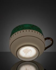 Geisha Tea Cups - O encanto das xícaras das gueixas Ana Delai - Lithophane Tea Cups - Noritake